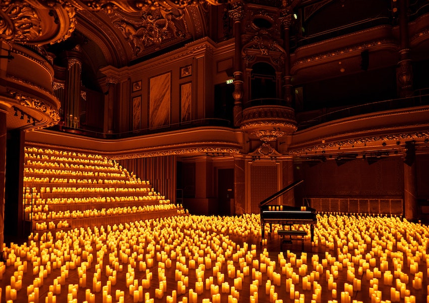 Candlelight concerts in the city
