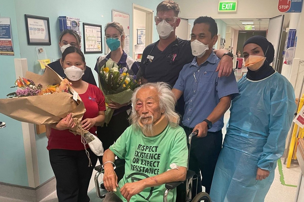 Danny Lim released from hospital, “violent” police response condemned