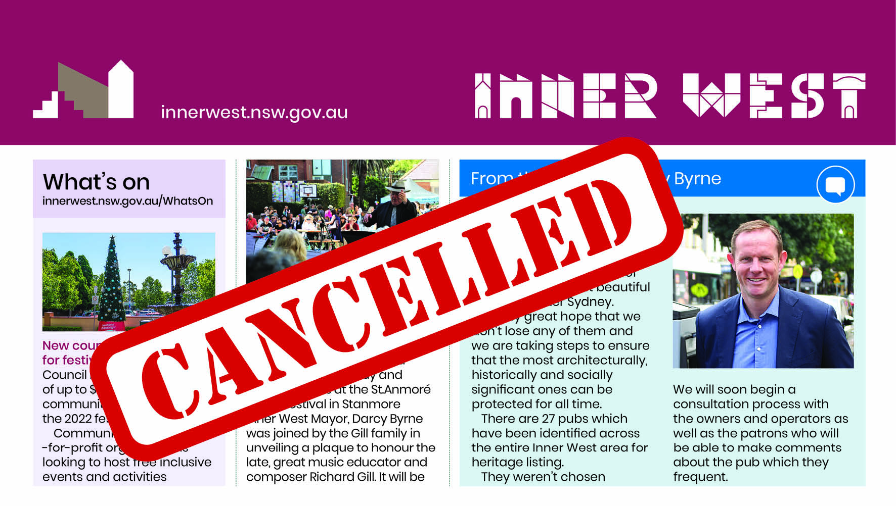 Inner West Council cancels advertising with City Hub