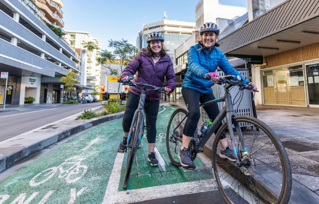 Final section of Bondi Junction Cycleway now complete