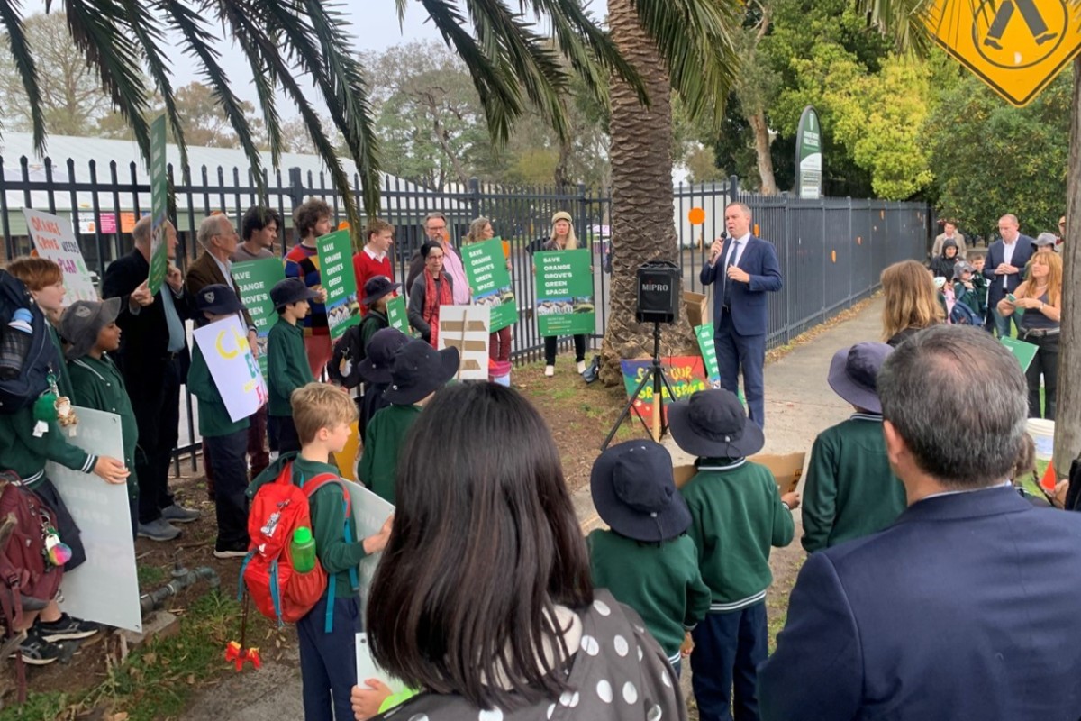 Orange Grove Public School battles to protect playground