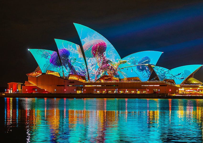 Vivid lights up Sydney
