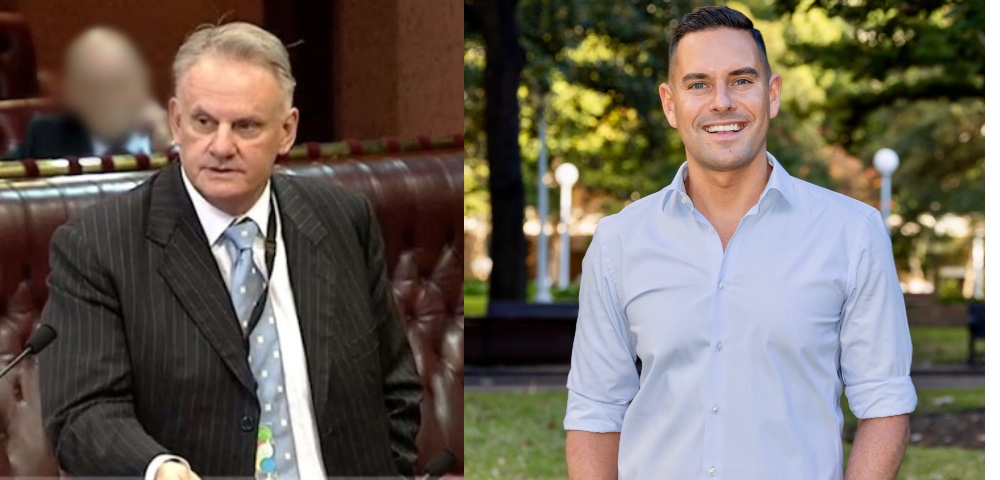 A GoFundMe has been launched for Mark Latham to fight Alex Greenwich’s defamation suit