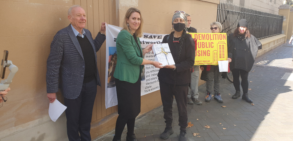 Locals throw support behind petition to save Glebe public housing