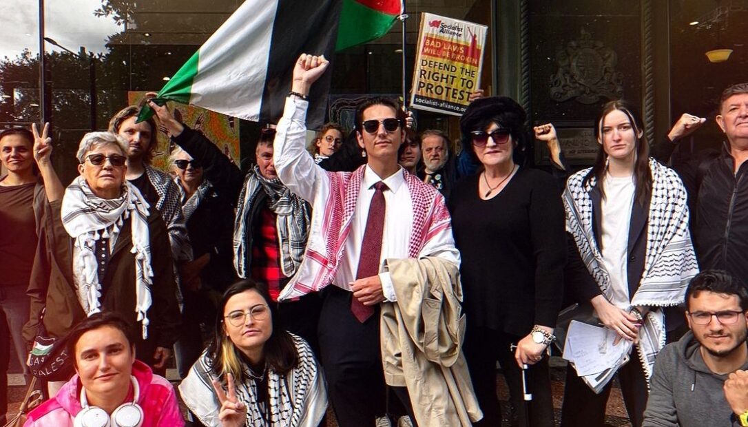 “Red Dye Three”: peaceful pro-Palestine activists appear in Sydney court