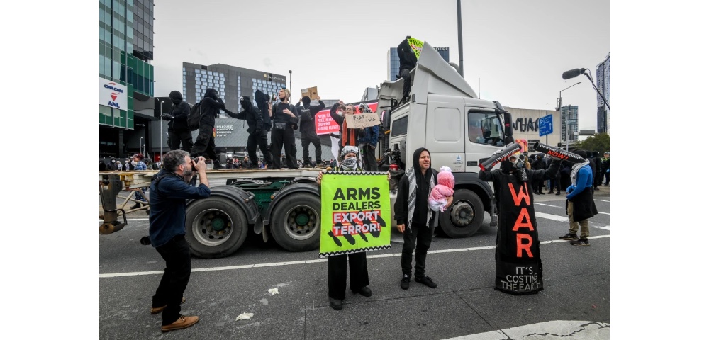 Victoria Police Accused Of Using Excessive Force On Melbourne Anti-War Protesters