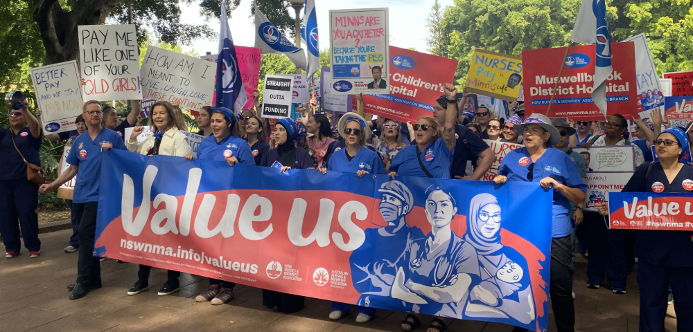 NSW Nurses and Midwives’ Strike Escalates Wage Dispute Against NSW Govt