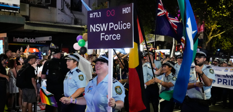 Mardi Gras Police Motions AGM