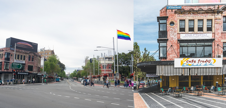 Cafe Freda's and Taylor Square OXford St.